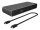ICY BOX IB-DK8801-TB4, 10-in-1 Thunderbolt™ 4 Type-C® DockingStation auf 2x Thunderbolt 4 und 4x USB 3.2 Gen 2 Type-A Schnittstellen, SD Kartenleser, 2,5 Gbit