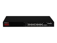 Edimax VLAN 18-Port Gigabit PoE+ Web Smart Switch mit 2 Gigabit RJ45/SFP Ports