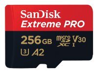 SanDisk Extreme PRO 256 GB MicroSDXC UHS-I Klasse 10