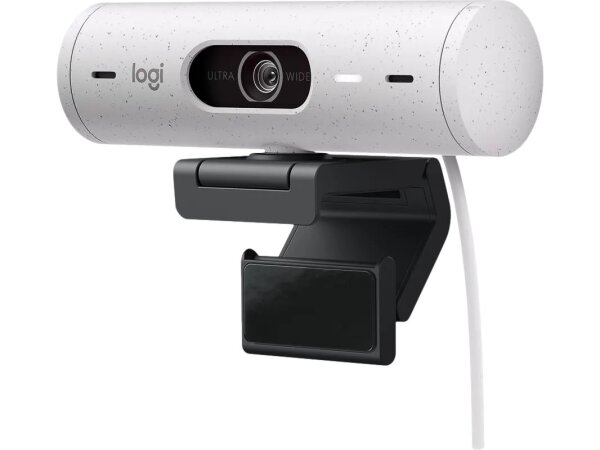 LOGITECH BRIO 500 FULL HD WEBCAM WEISS