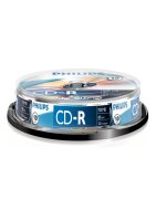 1x10 Philips CD-R 80Min 700MB 52x SP