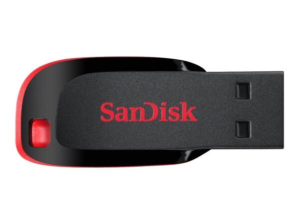 SanDisk Cruzer Blade USB-Stick 64 GB USB Typ-A 2.0 Schwarz, Rot