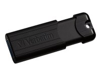 Verbatim PinStripe 3.0 - USB 3.0-Stick 16 GB  - Schwarz