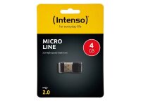 Intenso Micro Line USB-Stick 4 GB USB Typ-A 2.0 Schwarz