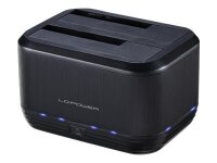 LC-Power LC-DOCK-U3-III Speicherlaufwerk-Docking-Station...