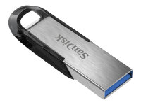 SanDisk ULTRA FLAIR USB-Stick 64 GB USB Typ-A 3.2 Gen 1 (3.1 Gen 1) Schwarz, Silber