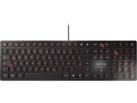 CHERRY KC 6000 SLIM Kabelgebundene Tastatur, Schwarz, USB...