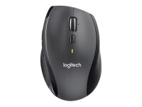 Logitech M705 Marathon - optische Maus - kabellos - grau/schwarz