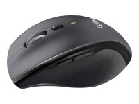 Logitech M705 Marathon - optische Maus - kabellos - grau/schwarz