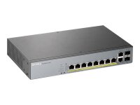 Zyxel GS1350-12HP-EU0101F Netzwerk-Switch Managed L2 Gigabit Ethernet (10/100/1000) Power over Ethernet (PoE) Grau