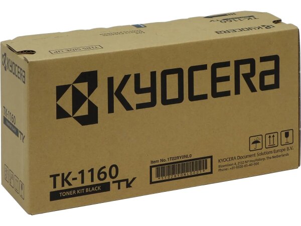KYOCERA TK-1160 Tonerkartusche 1 Stück(e) Original Schwarz