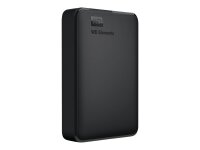 Western Digital Elements Portable Externe Festplatte 5 TB 2.5" Micro-USB B 3.2 Gen 1 (3.1 Gen 1) Schwarz