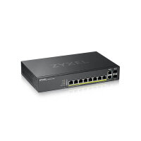 Zyxel GS2220-10HP 8-Port + 2x SFP/Rj45 Gigabit L2 managed...