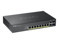 Zyxel GS2220-10HP 8-Port + 2x SFP/Rj45 Gigabit L2 managed...