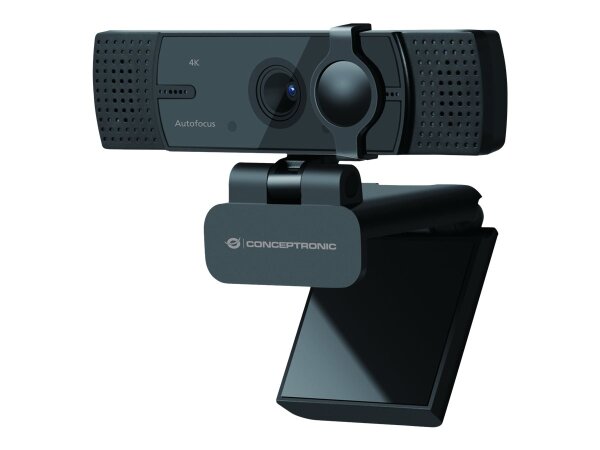 Conceptronic AMDIS07B Webcam 16 MP 3840 x 2160 Pixel USB 2.0 Schwarz