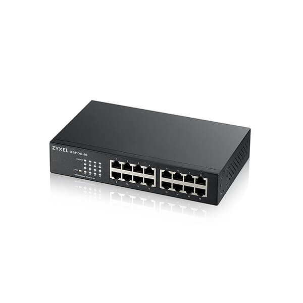 Zyxel GS1100-16 16-Port Gigabit Unmanaged Switch V3