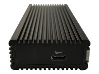 LC-Power LC-M2-C-NVME-2X2 Speicherlaufwerksgehäuse SSD-Gehäuse Schwarz M.2