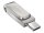 SanDisk Ultra Dual Drive Luxe USB-Stick 32 GB USB Type-A / USB Type-C 3.2 Gen 1 (3.1 Gen 1) Edelstahl