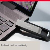 SanDisk Extreme Go USB-Stick 64 GB USB Typ-A 3.2 Gen 1 (3.1 Gen 1) Edelstahl