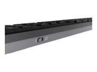 CHERRY Stream Wireless Tastatur Universal RF kabellos + USB QWERTZ Deutsch Schwarz