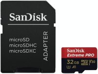 SanDisk Extreme Pro 32 GB MicroSDHC UHS-I Klasse 10