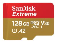 SanDisk Extreme 128 GB MicroSDXC UHS-I Klasse 10