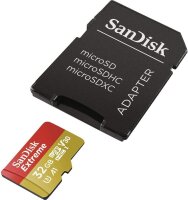 SanDisk Extreme 32 GB MicroSDHC UHS-I Klasse 10