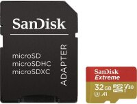 SanDisk Extreme 32 GB MicroSDHC UHS-I Klasse 10