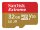 SanDisk Extreme 32 GB MicroSDHC UHS-I Klasse 10