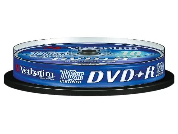 Verbatim DVD+R Matt Silver 4,7 GB 10 Stück(e)