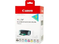 Canon CLI-42 BK/GY/LGY/C/M/Y/PC/PM Multipack mit 8 Tinten
