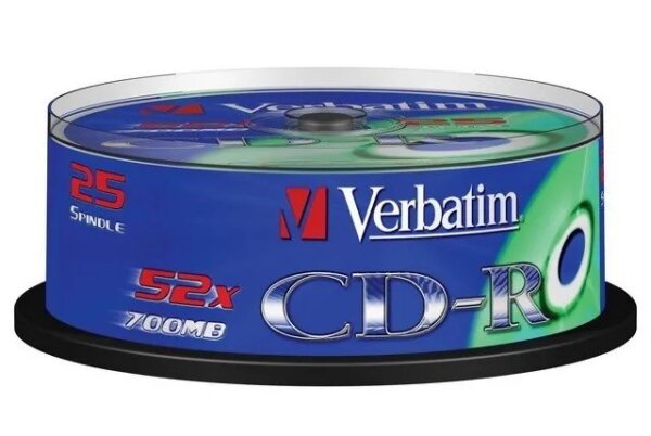 Verbatim CD-R Extra Protection 700 MB 52x 25 Stück(e)