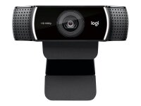 Logitech C922 Pro HD Stream Webcam - schwarz