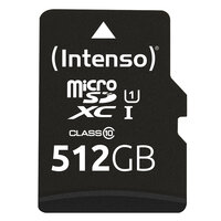 Intenso microSD 512GB UHS-I Perf CL10| Performance Klasse 10