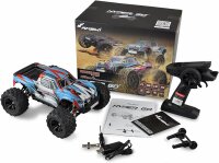 Amewi Hyper GO Monstertruck brushless 4WD 1:16 RTR blau/weiß