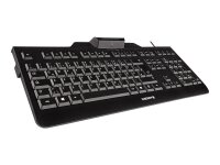 CHERRY KC 1000 SC Kabelgebundene Chipkarten Tastatur, Schwarz, USB (QWERTZ - DE)