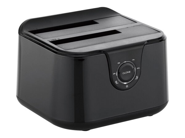 Conceptronic DONN12B Speicherlaufwerk-Docking-Station USB 3.2 Gen 1 (3.1 Gen 1) Type-B Schwarz