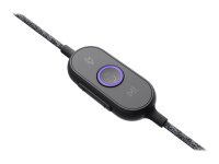Logitech 981-000870 Kopfhörer & Headset Kabelgebunden Kopfband Anrufe/Musik USB Typ-C Graphit