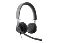 Logitech 981-000870 Kopfhörer & Headset Kabelgebunden Kopfband Anrufe/Musik USB Typ-C Graphit