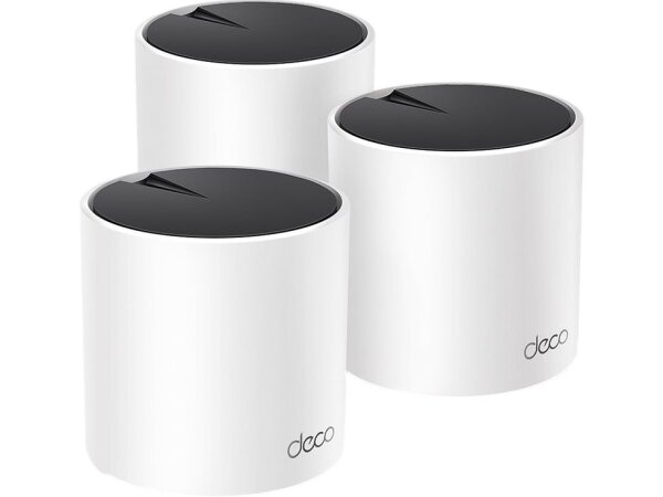 TP-Link DECO X55 (3-Pack) Dual-Band (2,4 GHz/5 GHz) Wi-Fi 6 (802.11ax) Weiß Intern