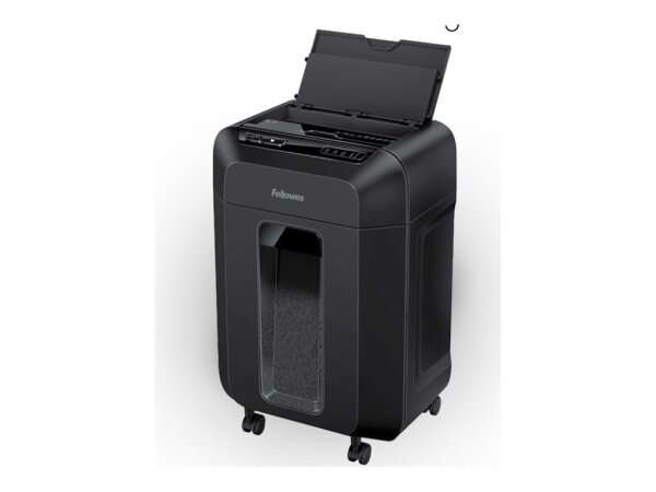Fellowes Automax 80M Aktenvernichter Partikelschnitt-Zerkleinerung 22 cm Schwarz