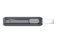 SanDisk Ultra Dual Drive USB Type-C USB-Stick 128 GB USB Type-A / USB Type-C 3.2 Gen 1 (3.1 Gen 1) Schwarz, Silber