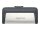 SanDisk Ultra Dual Drive USB Type-C USB-Stick 128 GB USB Type-A / USB Type-C 3.2 Gen 1 (3.1 Gen 1) Schwarz, Silber
