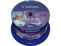 Verbatim 43703 DVD-Rohling 8,5 GB DVD-R 50 Stück(e)