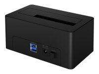 ICY BOX IB-1121-U3, DockingStation für 1x 2.5"/3.5" SATA I/II/III, USB 3.2 Gen 1, Netzteil, schwarz