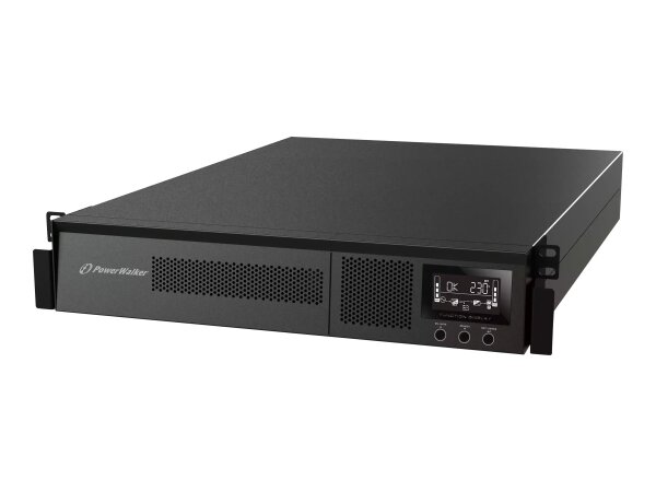 PowerWalker VFI 1000 RMG PF1 Unterbrechungsfreie Stromversorgung (USV) Doppelwandler (Online) 1 kVA 1000 W