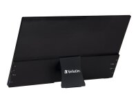 Verbatim 49591 Computerbildschirm 35,6 cm (14") 1920 x 1080 Pixel Full HD LCD Touchscreen Schwarz
