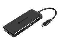 Transcend HUB5C USB 3.2 Gen 2 (3.1 Gen 2) Type-C Schwarz