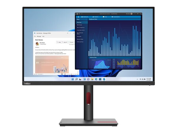 Lenovo ThinkVision T27p-30 LED display 68,6 cm (27") 3840 x 2160 Pixel 4K Ultra HD Schwarz