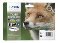 Epson Fox Multipack 4 Farben T1285, DURABrite Ultra Ink